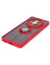 Buy Bizon Case Hybrid Ring Realme 12 Pro / 12 Pro+ smoky with a red frame - BIZ4930 - {ean13} - Home Screen Store Europe