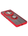 Buy Bizon Case Hybrid Ring Realme 12 Pro / 12 Pro+ smoky with a red frame - BIZ4930 - {ean13} - Home Screen Store Europe