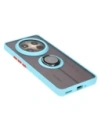 Buy Bizon Case Hybrid Ring Realme 12 Pro / 12 Pro+ smoky with a light blue frame - BIZ4931 - {ean13} - Home Screen Store Europe