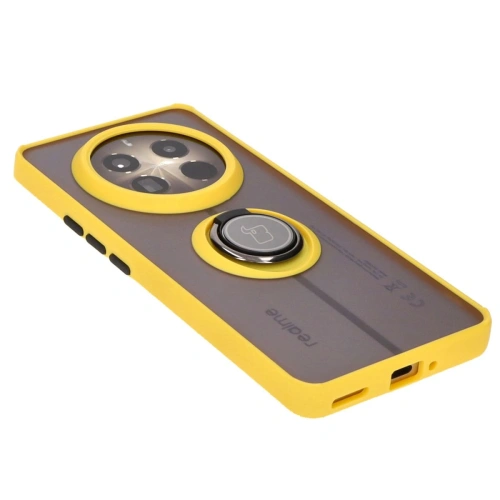 Kup Bizon Case Hybrid Gyűrű Realme 12 Pro / 12 Pro+ füstös sárga kerettel - BIZ4932 - {ean13} - Sklep Home Screen