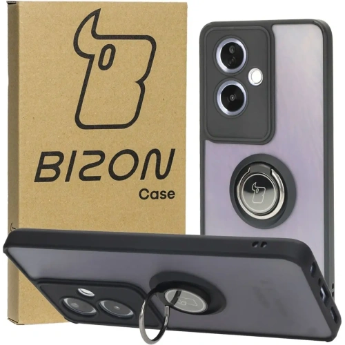 Buy Bizon Case Hybrid Ring Oppo A79 5G smoky with a black frame - BIZ5504 - {ean13} - Home Screen Store Europe