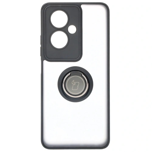 Kup Etui s úchytem na prst Bizon Case Hybrid Ring pro Oppo A79 5G kouřové s černým rámem - BIZ5504 - {ean13} - Sklep Home Screen