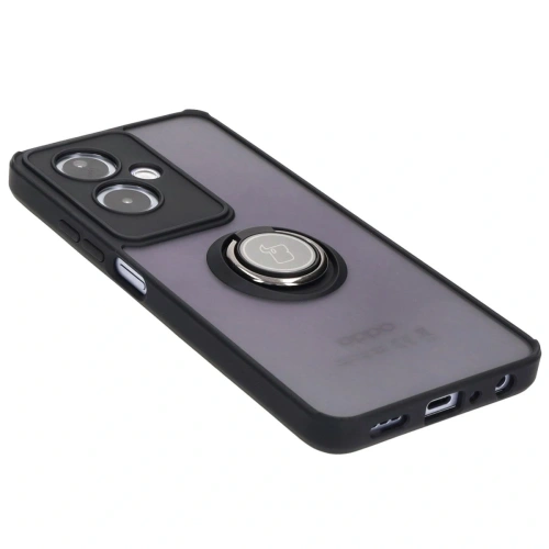 Buy Bizon Case Hybrid Ring Oppo A79 5G smoky with a black frame - BIZ5504 - {ean13} - Home Screen Store Europe