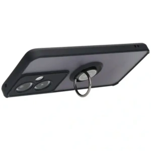 Bizon Case Hybrid Ring Oppo A79 5G smoky with a black frame