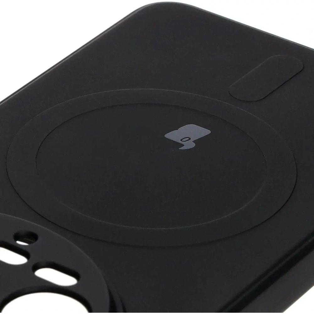 Etui Bizon Case Silicone Magnetic Sq do Xiaomi 14 Ultra czarne