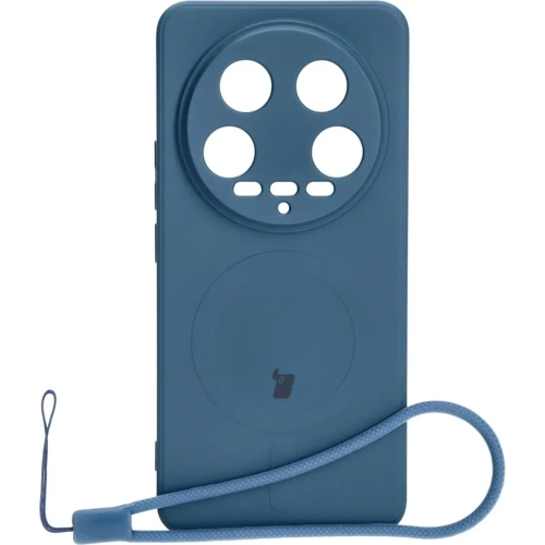 Kup Bizon Case Szilikon Magnetic Sq Xiaomi 14 Ultra sötétkék - BIZ4935 - {ean13} - Sklep Home Screen