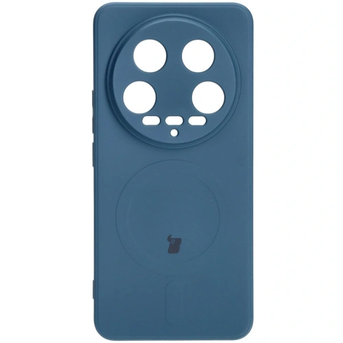 Kup Etui Bizon Case Silicone Magnetic Sq do Xiaomi 14 Ultra modré - BIZ4935 - {ean13} - Sklep Home Screen