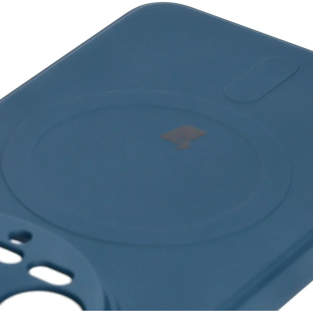 Etui Bizon Case Silicone Magnetic Sq do Xiaomi 14 Ultra granatowe