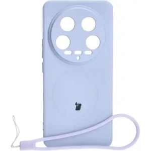 Kup Bizon Caz Silicone Magnetic Sq Xiaomi 14 Ultra violet deschis - BIZ4938 - {ean13} - Sklep Home Screen