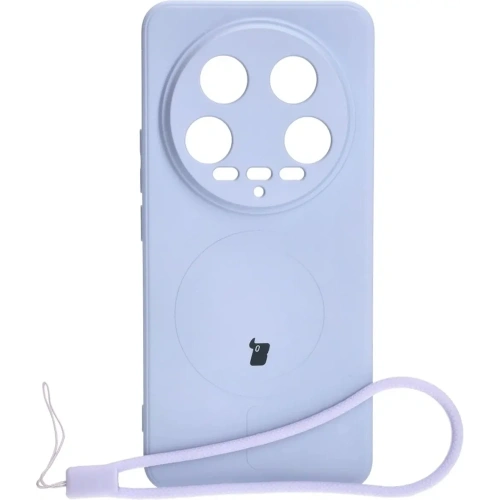 Kup Bizon Case Silikon Magnetic Sq Xiaomi 14 Ultra hell lila - BIZ4938 - {ean13} - Sklep Home Screen