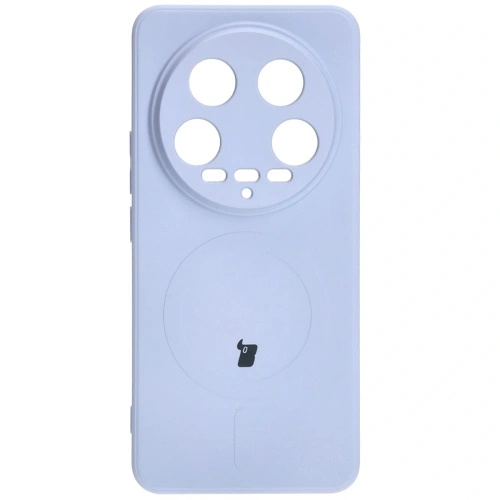 Kup Etui Bizon Case Silicone Magnetic Sq do Xiaomi 14 Ultra jasnofialové - BIZ4938 - {ean13} - Sklep Home Screen