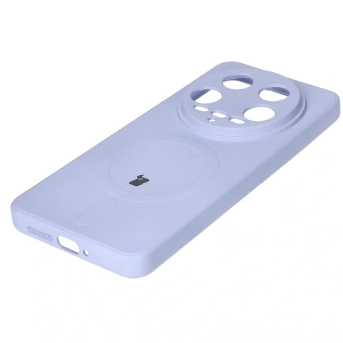 Kup Bizon Case Silikon Magnetic Sq Xiaomi 14 Ultra hell lila - BIZ4938 - {ean13} - Sklep Home Screen