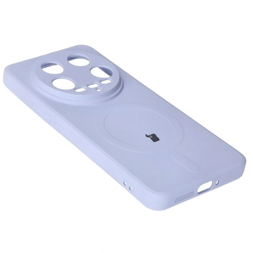 Kup Etui Bizon Case Silicone Magnetic Sq do Xiaomi 14 Ultra jasnofialové - BIZ4938 - {ean13} - Sklep Home Screen