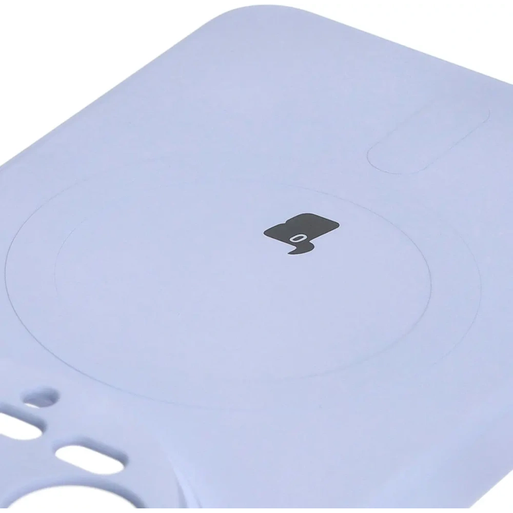 Etui Bizon Case Silicone Magnetic Sq do Xiaomi 14 Ultra jasnofioletowe