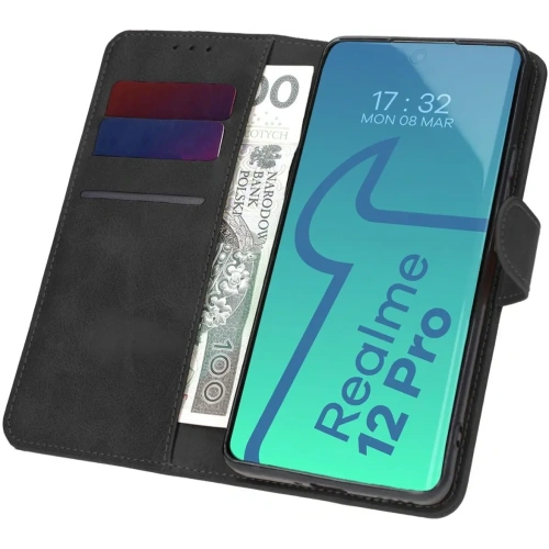 Kup Pouzdro s klopou Bizon Case Pocket pro Realme 12 Pro / 12 Pro+ černé - BIZ5510 - {ean13} - Sklep Home Screen