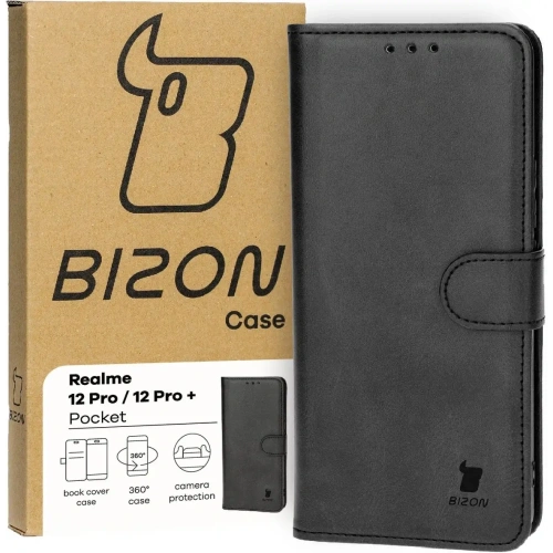 Kup Pouzdro s klopou Bizon Case Pocket pro Realme 12 Pro / 12 Pro+ černé - BIZ5510 - {ean13} - Sklep Home Screen