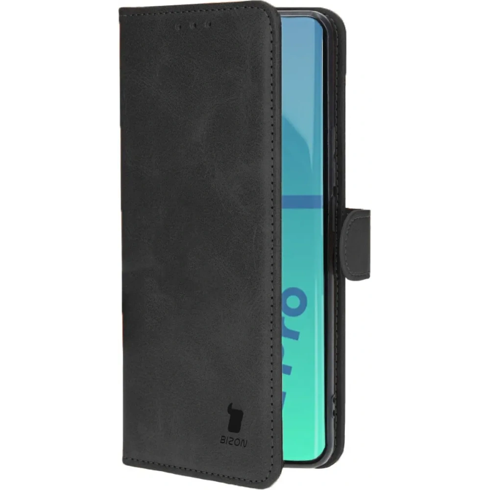 Etui z klapką Bizon Case Pocket do Realme 12 Pro / 12 Pro+ czarne