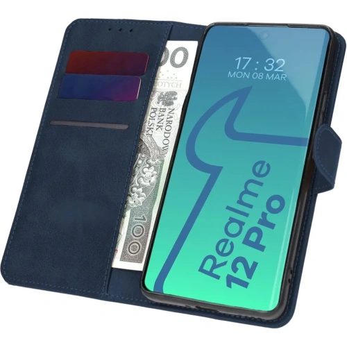 Kup Bizon Case Zseb Realme 12 Pro / 12 Pro+ sötétkék - BIZ5511 - {ean13} - Sklep Home Screen