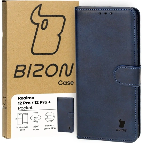 Kup Bizon Case Zseb Realme 12 Pro / 12 Pro+ sötétkék - BIZ5511 - {ean13} - Sklep Home Screen