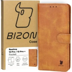 Buy Bizon Case Pocket Realme 12 Pro / 12 Pro+ brown - BIZ4941 - {ean13} - Home Screen Store Europe