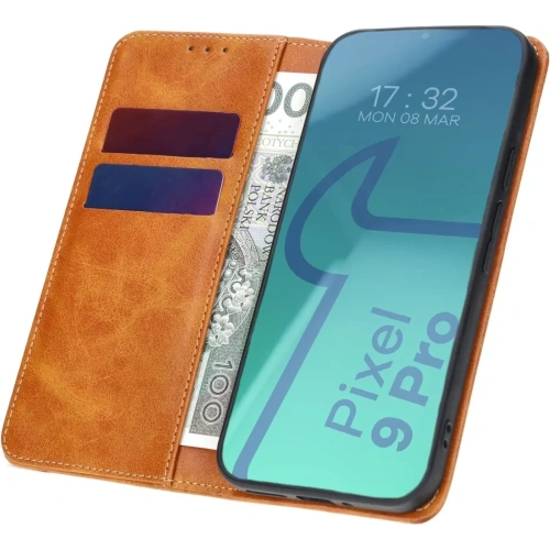 Kup Etui z klapką Bizon Case Pocket Pro do Google Pixel 9 Pro XL brązowe - BIZ4944 - {ean13} - Sklep Home Screen