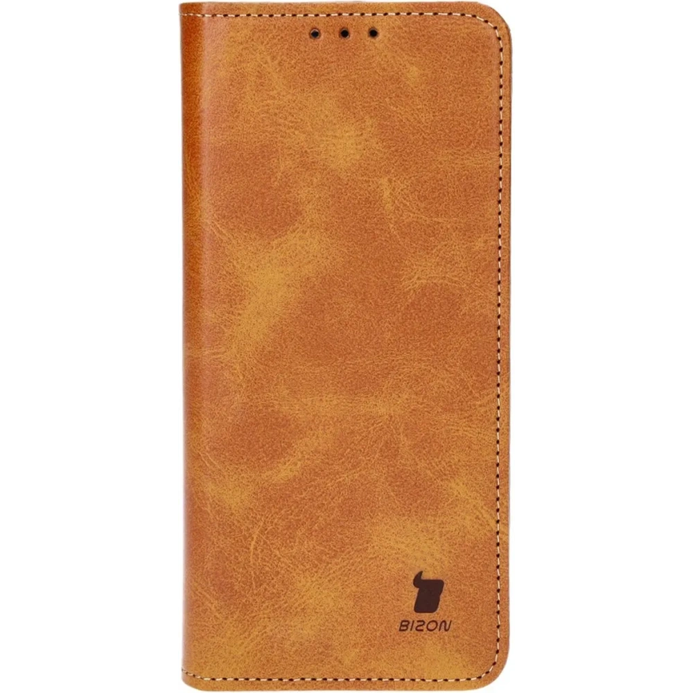 Etui z klapką Bizon Case Pocket Pro do Google Pixel 9 Pro XL brązowe