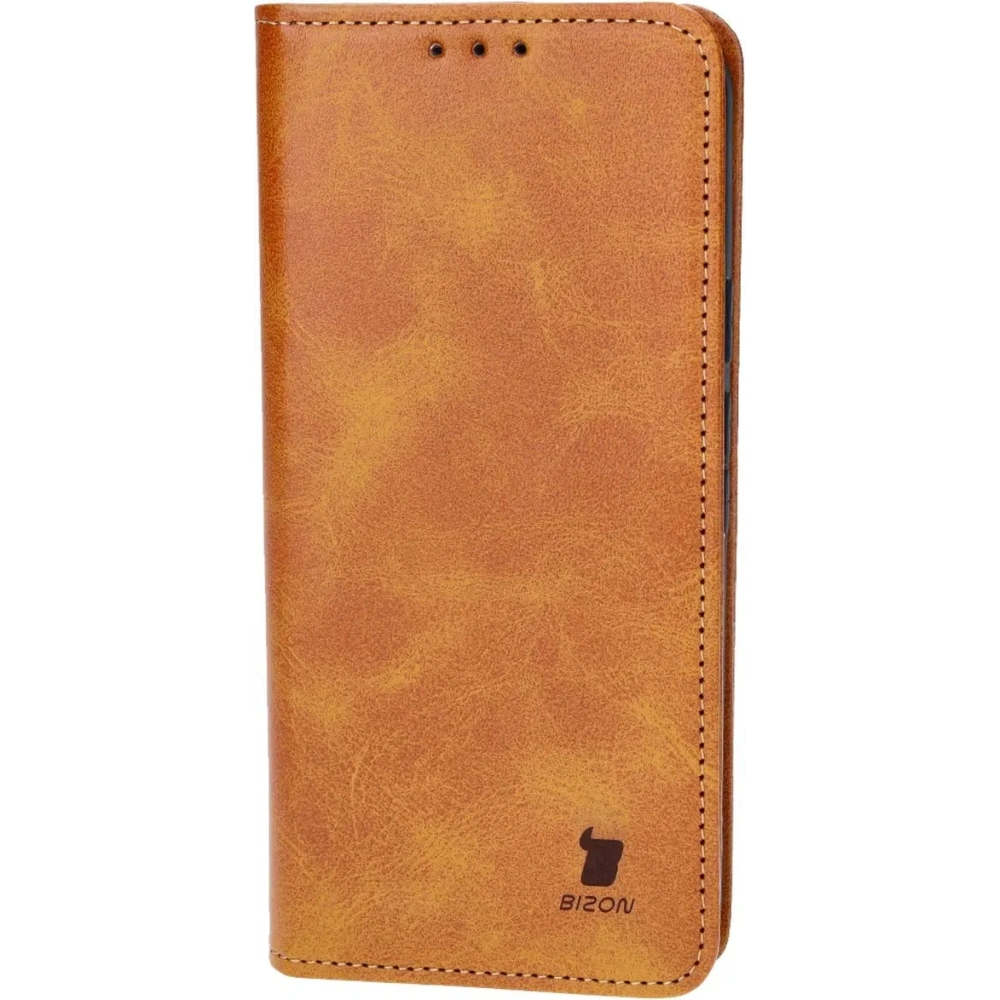 Etui z klapką Bizon Case Pocket Pro do Google Pixel 9 Pro XL brązowe