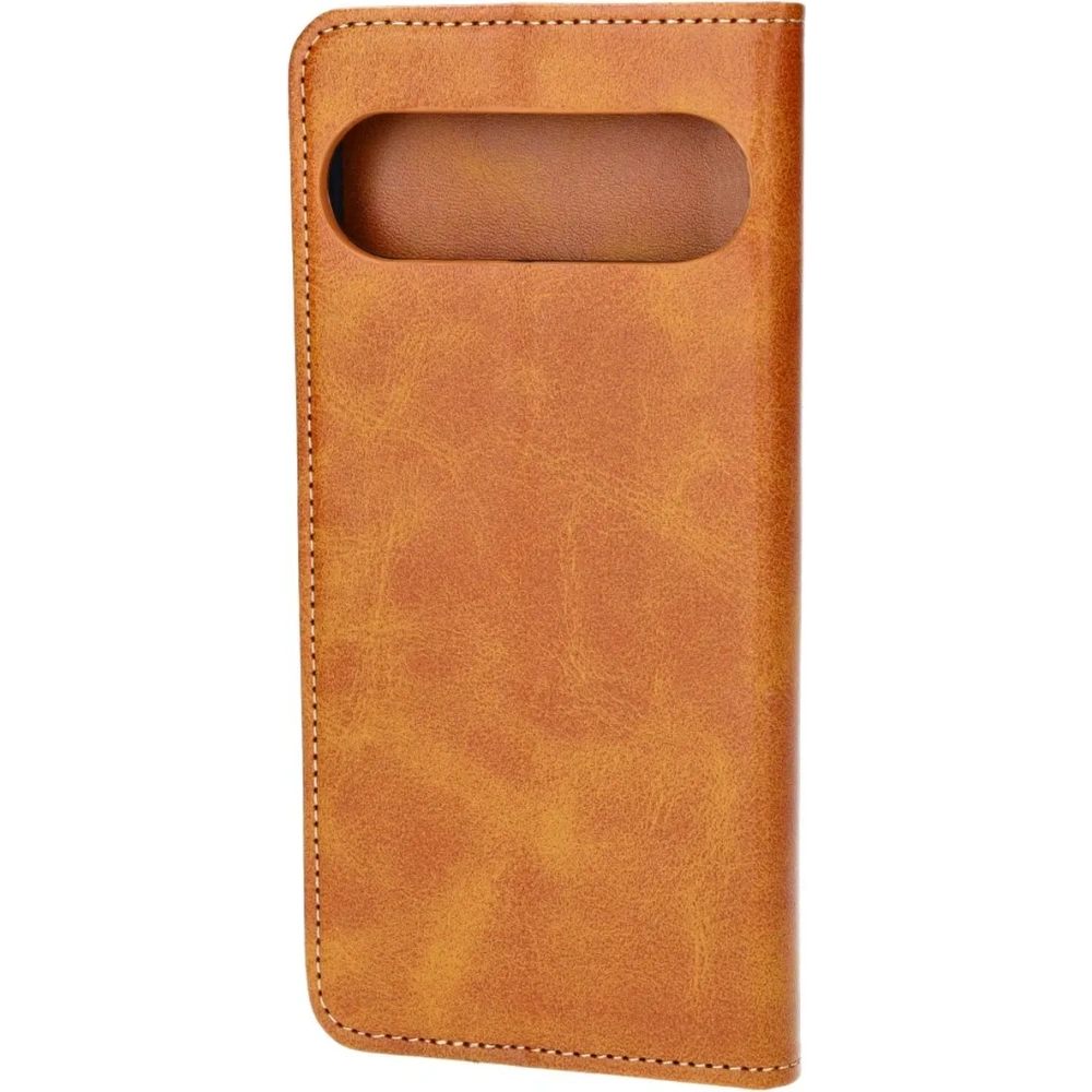 Etui z klapką Bizon Case Pocket Pro do Google Pixel 9 Pro XL brązowe