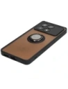 Buy Bizon Case Hybrid Ring Xiaomi Poco X6 Pro smoky with a black frame - BIZ4945 - {ean13} - Home Screen Store Europe