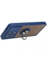 Buy Bizon Case Hybrid Ring Xiaomi Poco X6 Pro smoky with a navy blue frame - BIZ4946 - {ean13} - Home Screen Store Europe