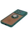 Buy Bizon Case Hybrid Ring Xiaomi Poco X6 Pro smoky with a dark green frame - BIZ4947 - {ean13} - Home Screen Store Europe