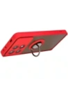 Buy Bizon Case Hybrid Ring Xiaomi Poco X6 Pro smoky with a red frame - BIZ5519 - {ean13} - Home Screen Store Europe