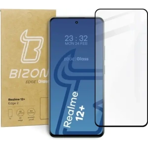 Buy Bizon Glass Edge 2 Realme 12+ 5G black - BIZ5524 - {ean13} - Home Screen Store Europe