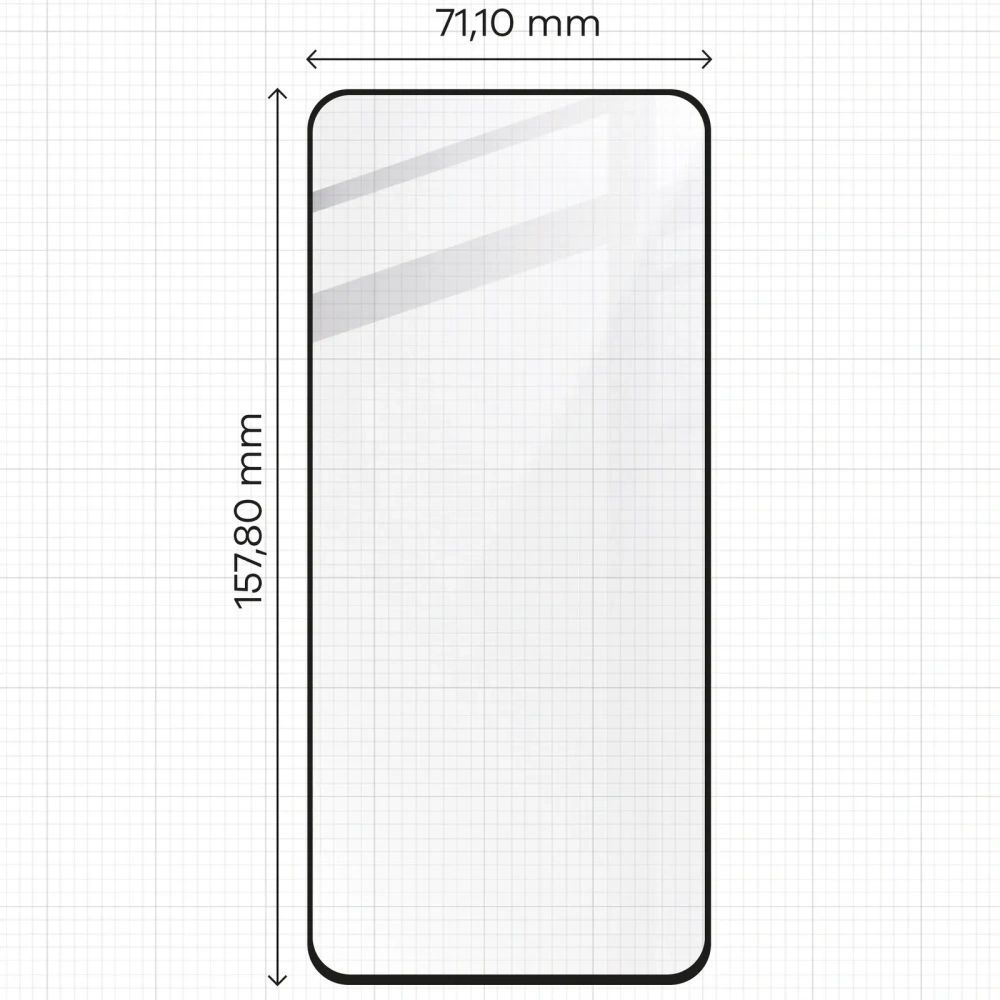 Szkło hartowane Bizon Glass Edge 2 do Realme 12+ 5G czarne