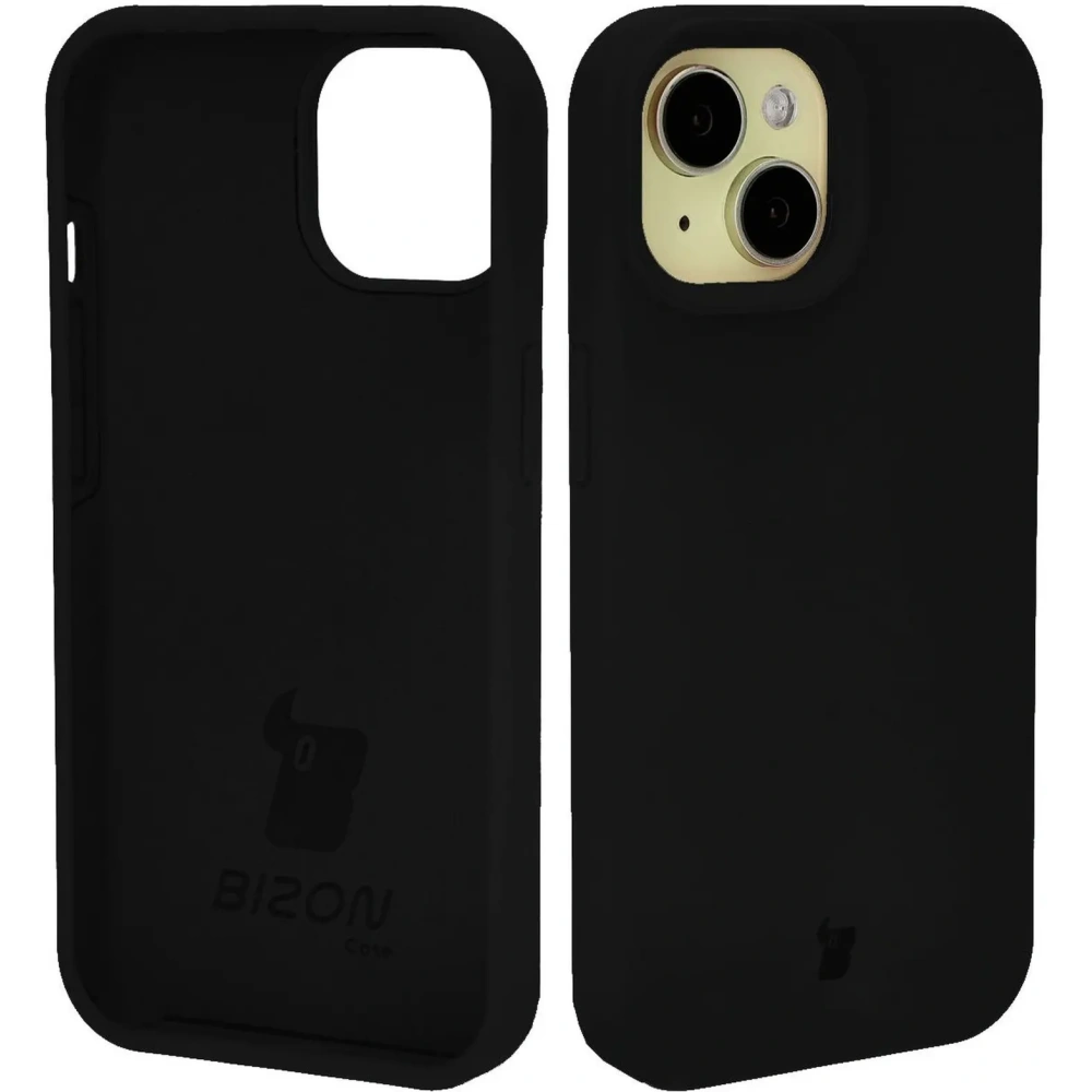 Etui silikonowe Bizon Soft Case do Apple iPhone 15 czarne