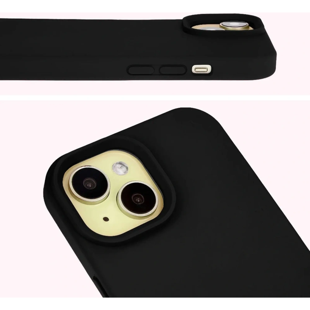 Etui silikonowe Bizon Soft Case do Apple iPhone 15 czarne