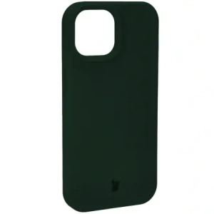 Etui silikonowe Bizon Soft Case do Apple iPhone 15 ciemnozielone