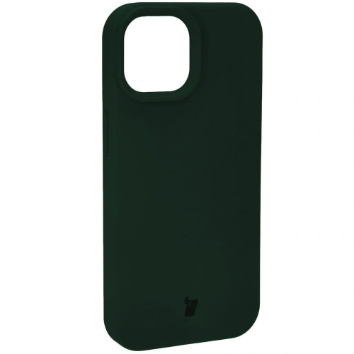 Kup Etui silikonowe Bizon Soft Case do Apple iPhone 15 ciemnozielone - BIZ4956 - {ean13} - Sklep Home Screen