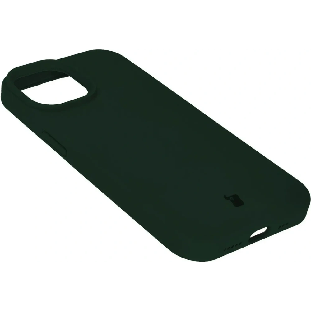 Etui silikonowe Bizon Soft Case do Apple iPhone 15 ciemnozielone