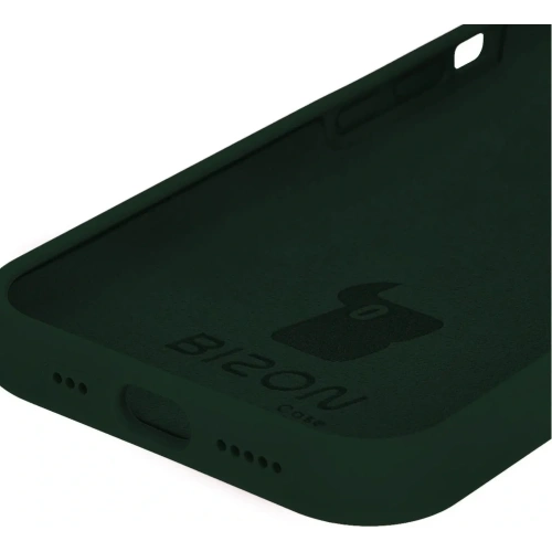 Kup Etui silikonowe Bizon Soft Case do Apple iPhone 15 ciemnozielone - BIZ4956 - {ean13} - Sklep Home Screen