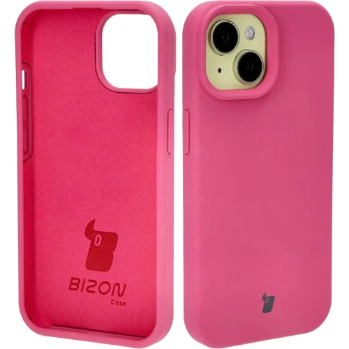 Kup Etui silikonowe Bizon Soft Case do Apple iPhone 15 fuksja - BIZ4957 - {ean13} - Sklep Home Screen