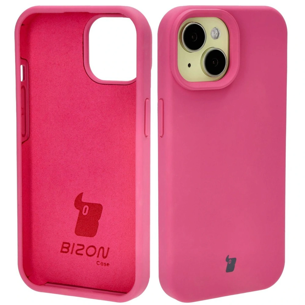 Etui silikonowe Bizon Soft Case do Apple iPhone 15 fuksja