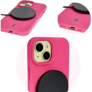 Buy Bizon Soft Case Apple iPhone 15 fuchsia - BIZ4957 - {ean13} - Home Screen Store Europe