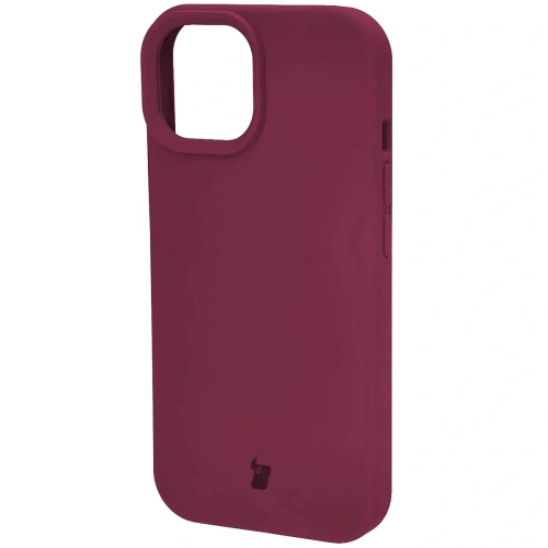 Kup Etui silikonowe Bizon Soft Case do Apple iPhone 15 ciemnofioletowe - BIZ4958 - {ean13} - Sklep Home Screen