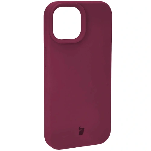 Kup Etui silikonowe Bizon Soft Case do Apple iPhone 15 ciemnofioletowe - BIZ4958 - {ean13} - Sklep Home Screen