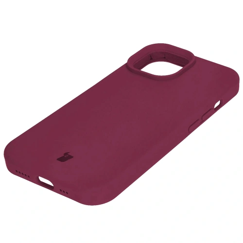 Kup Etui silikonowe Bizon Soft Case do Apple iPhone 15 ciemnofioletowe - BIZ4958 - {ean13} - Sklep Home Screen