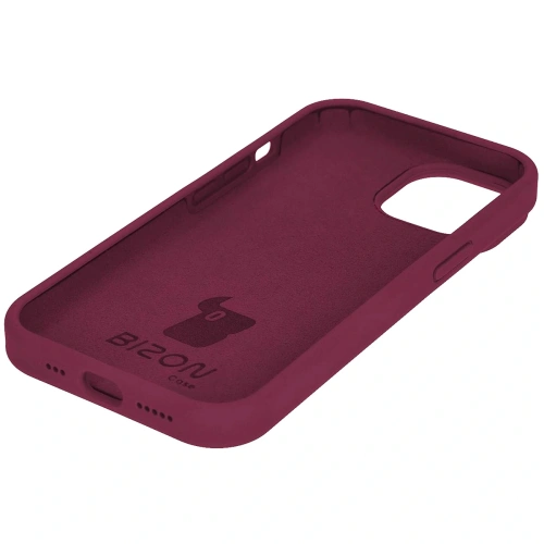 Kup Etui silikonowe Bizon Soft Case do Apple iPhone 15 ciemnofioletowe - BIZ4958 - {ean13} - Sklep Home Screen