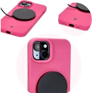 Kup Bizon Soft Case Apple iPhone 15 Plus fuchsia - BIZ5531 - {ean13} - Sklep Home Screen