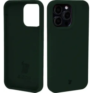 Kup Etui silikonowe Bizon Soft Case do Apple iPhone 15 Pro Max ciemnozielone - BIZ4962 - {ean13} - Sklep Home Screen
