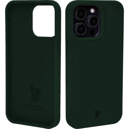 Kup Bizon Soft Case Apple iPhone 15 Pro Max dunkelgrün - BIZ4962 - {ean13} - Sklep Home Screen
